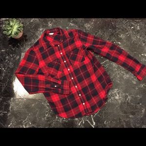 2 FOR 10❗️Red Aeropostale flannel shirt